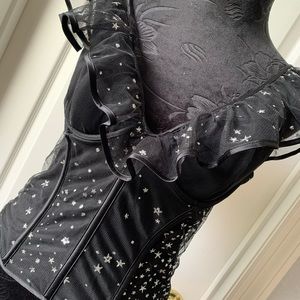 Victoria’s Secret Sheer Corset and Panties Set Never Worn